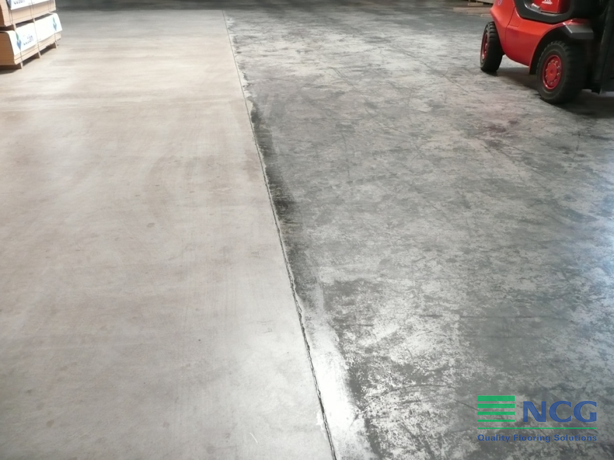 Concrete Floor Cleaning