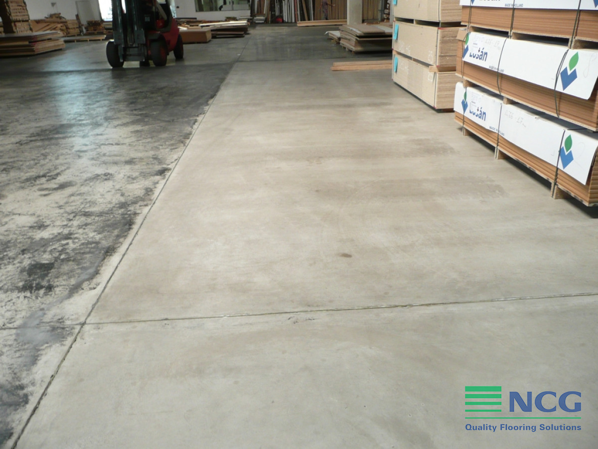 Concrete Floor Cleaning